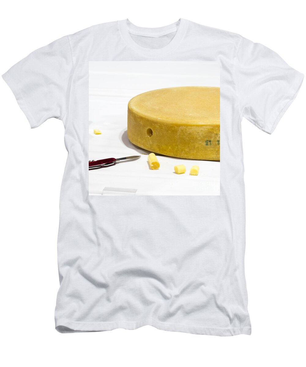 Cheese T-Shirt featuring the photograph World cheese championships #1 by Steven Ralser