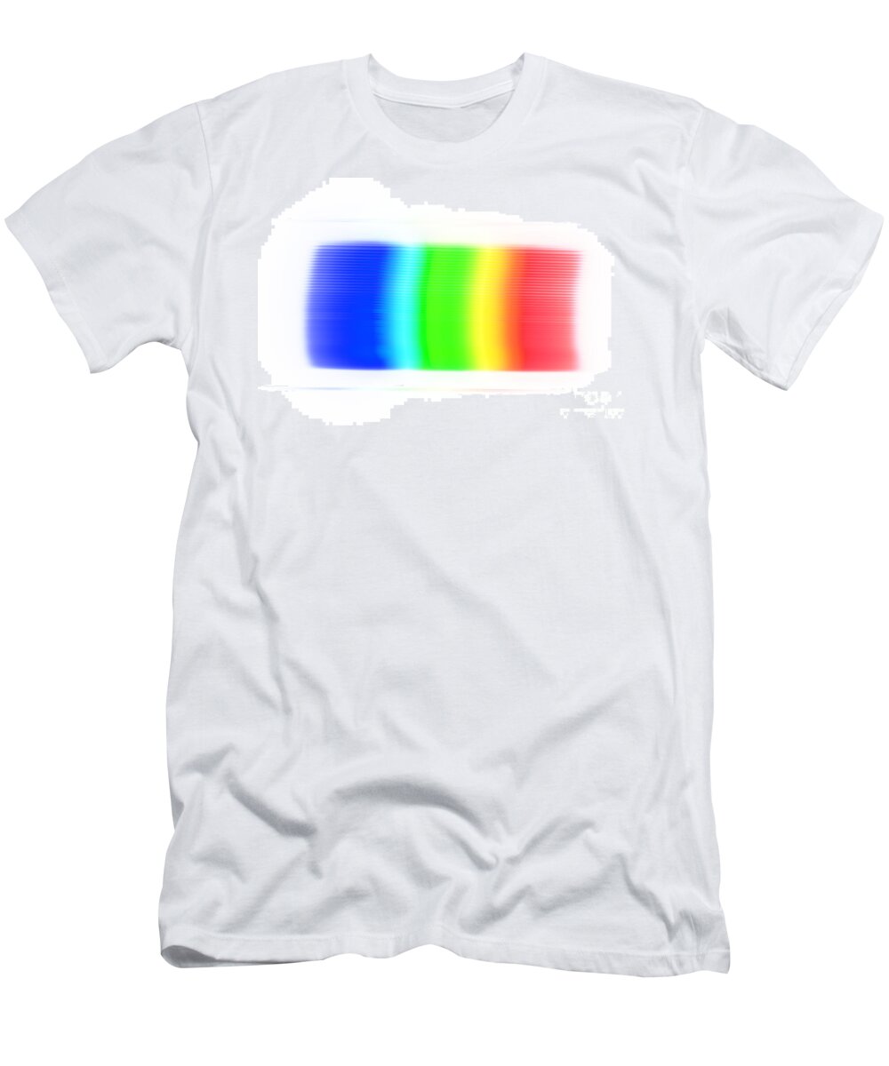 White Light Spectrum T-Shirt GIPhotoStock - Art America