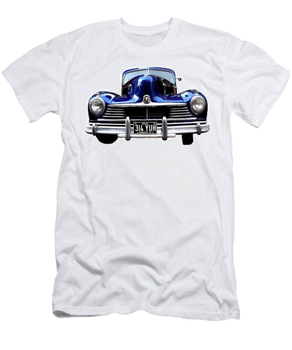 Hudson T-Shirt featuring the photograph 1946 Hudson by Ron Harpham