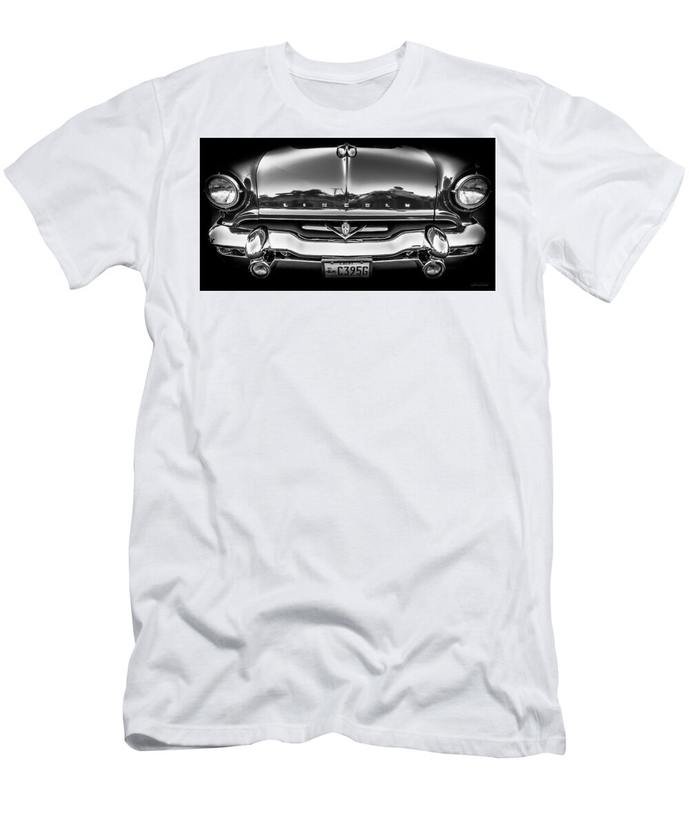 Cars T-Shirt featuring the photograph 1953 Lincoln - Capri by Steven Milner