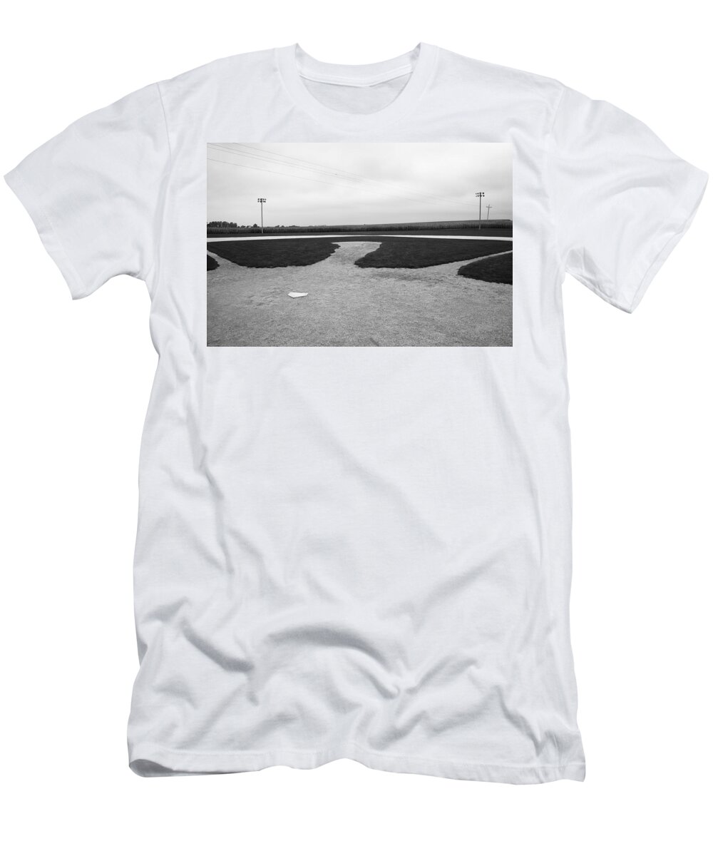 America T-Shirt featuring the photograph Baseball #3 by Frank Romeo