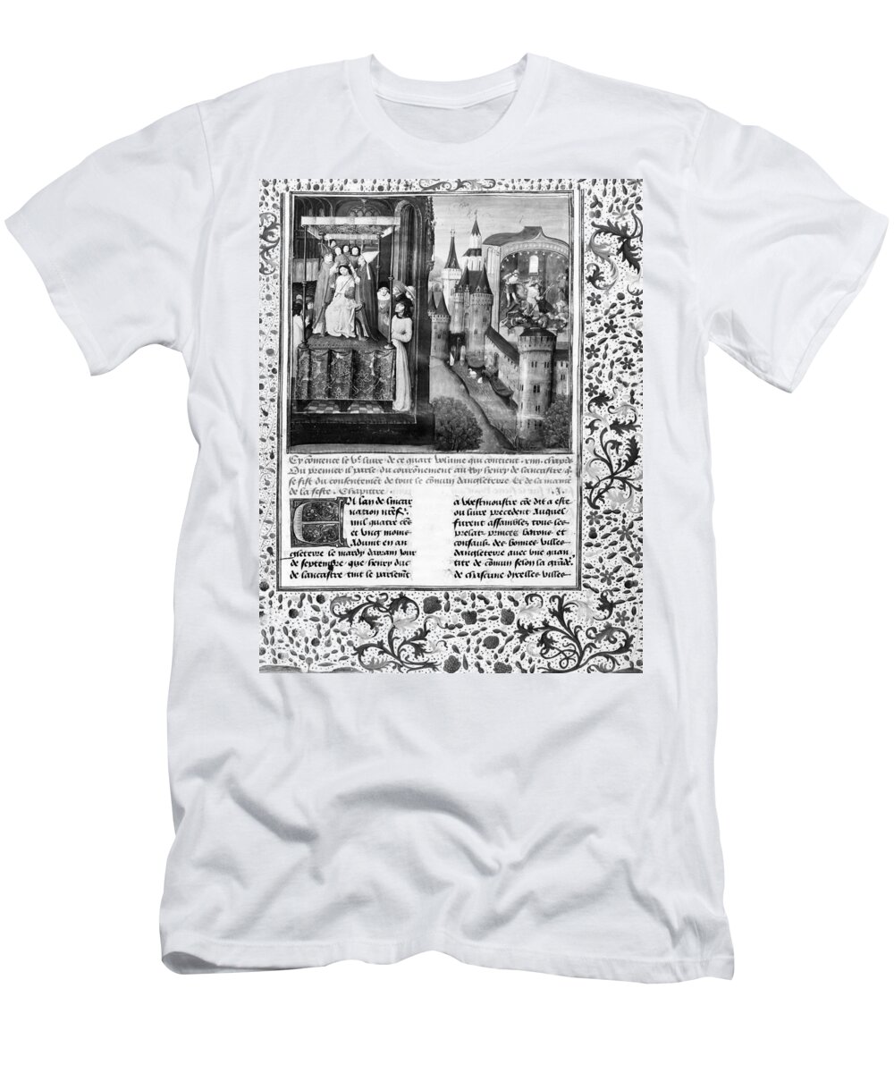 1490 T-Shirt featuring the painting Henry Iv (1367-1413) #2 by Granger