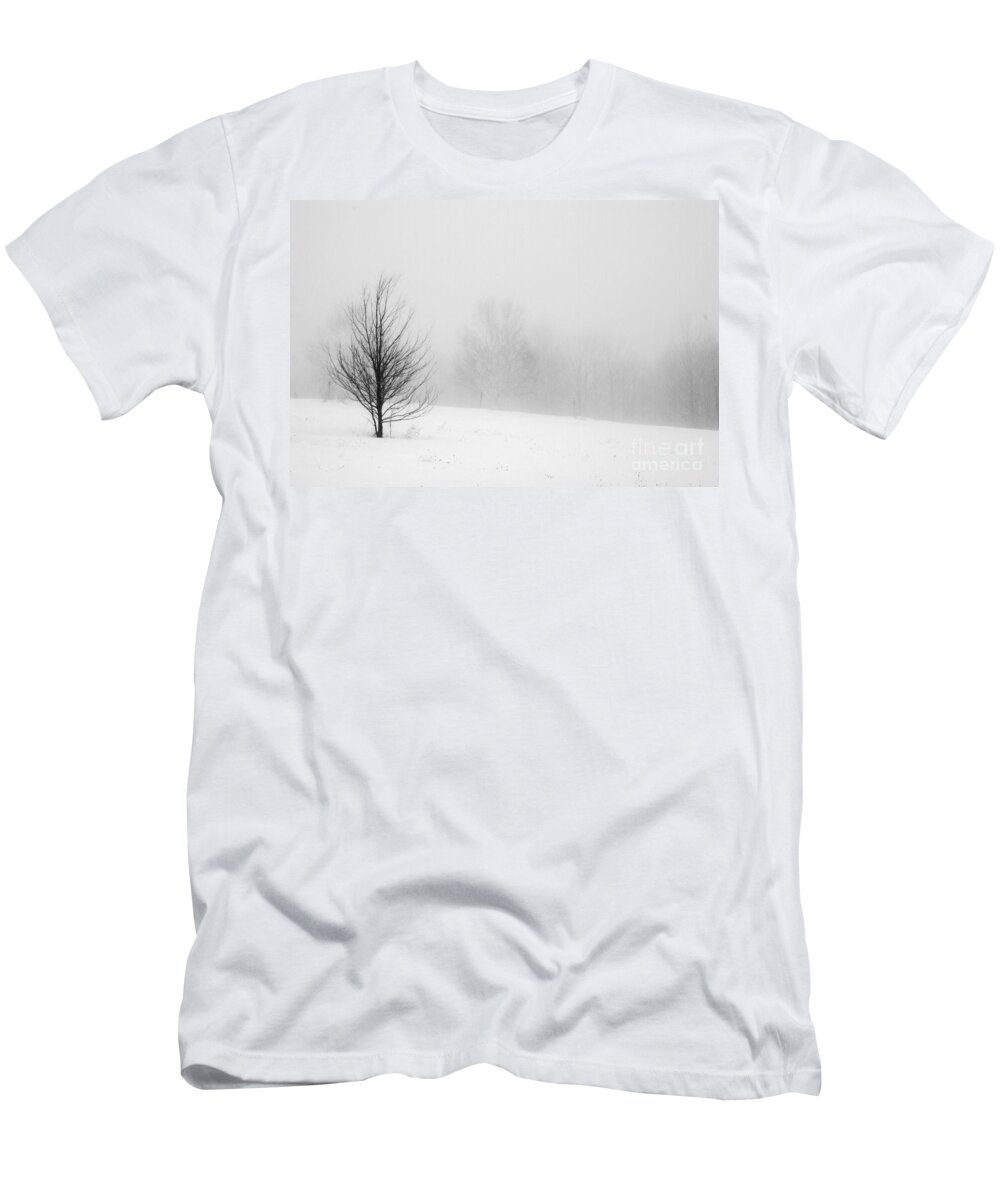 Tree T-Shirt featuring the photograph Solitude #1 by Alana Ranney