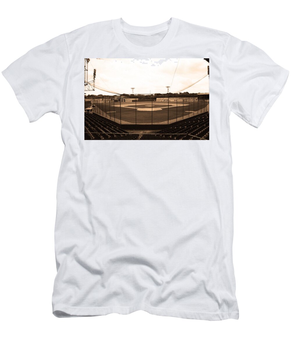 Ad T-Shirt featuring the photograph Rickwood Field #3 by Frank Romeo