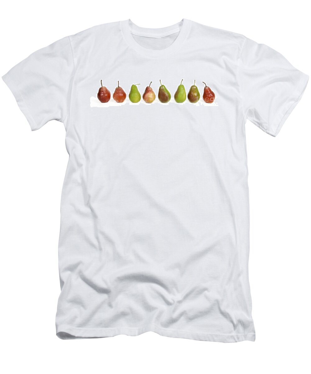 Food And Drink T-Shirt featuring the photograph Pears #4 by Bernard Jaubert