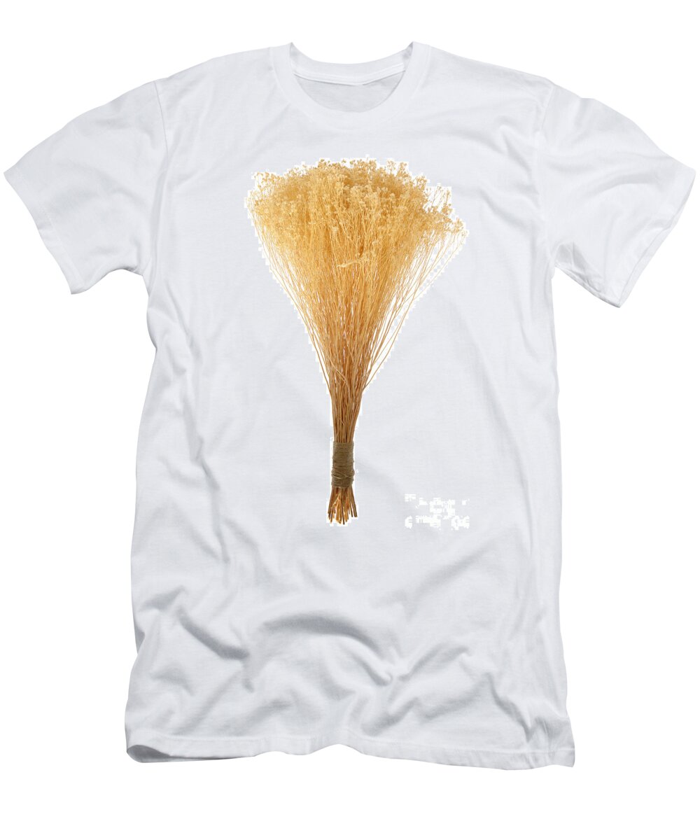 Aromatic T-Shirt featuring the photograph Dry Flowers Bunch #7 by Olivier Le Queinec