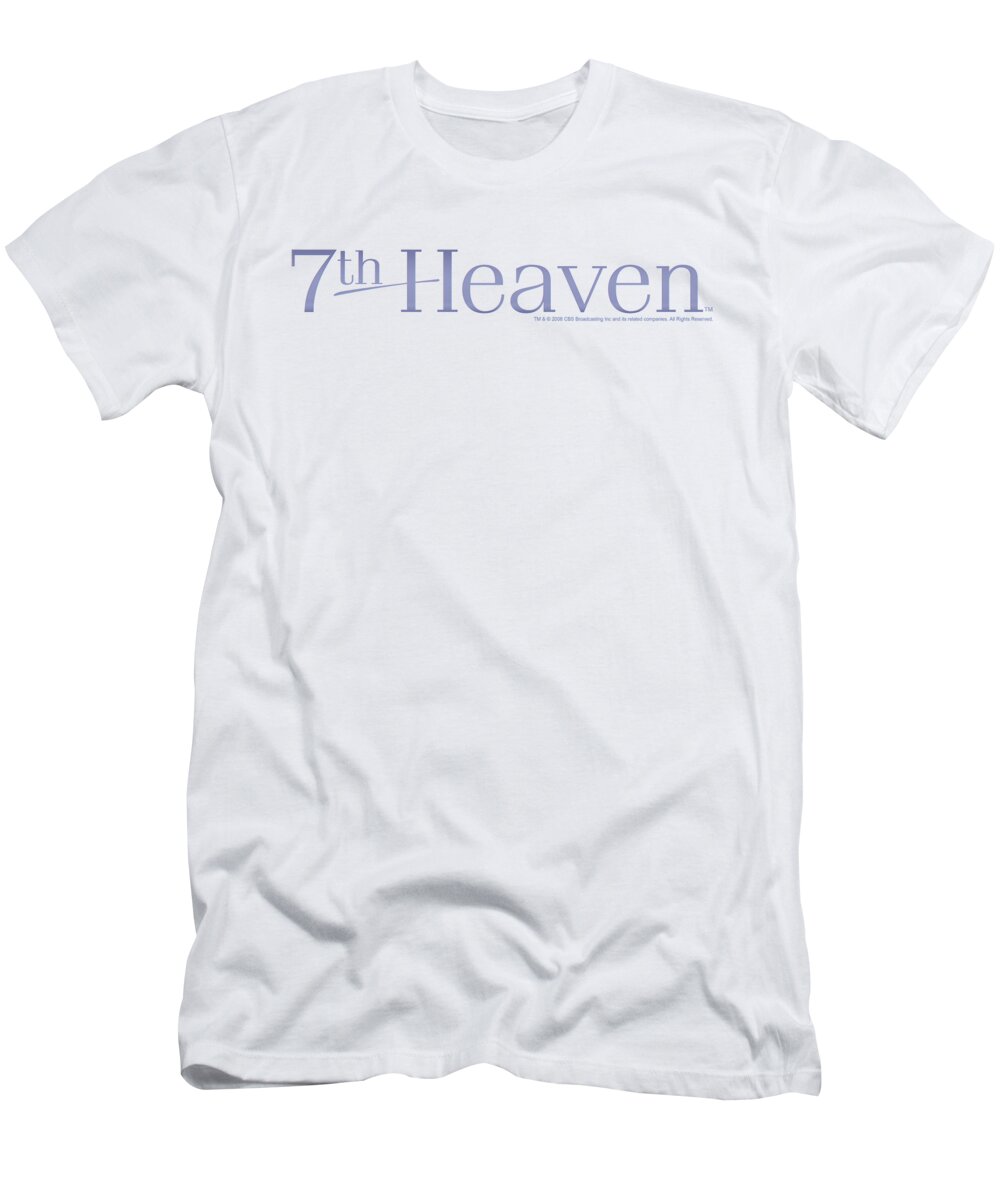 7th Heaven T-Shirt featuring the digital art 7th Heaven - 7th Heaven Logo by Brand A