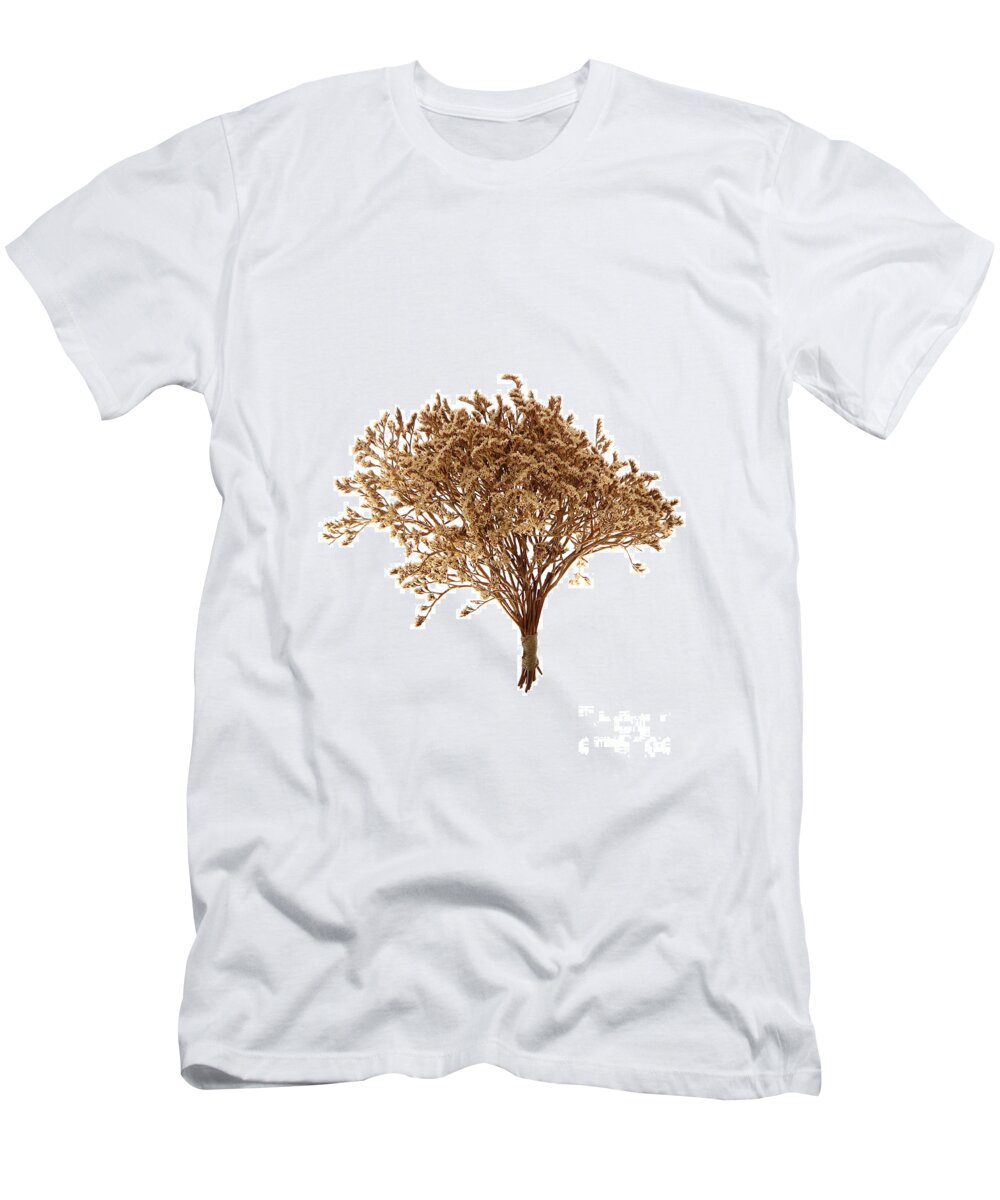 Aromatic T-Shirt featuring the photograph Dry Flowers Bunch #9 by Olivier Le Queinec