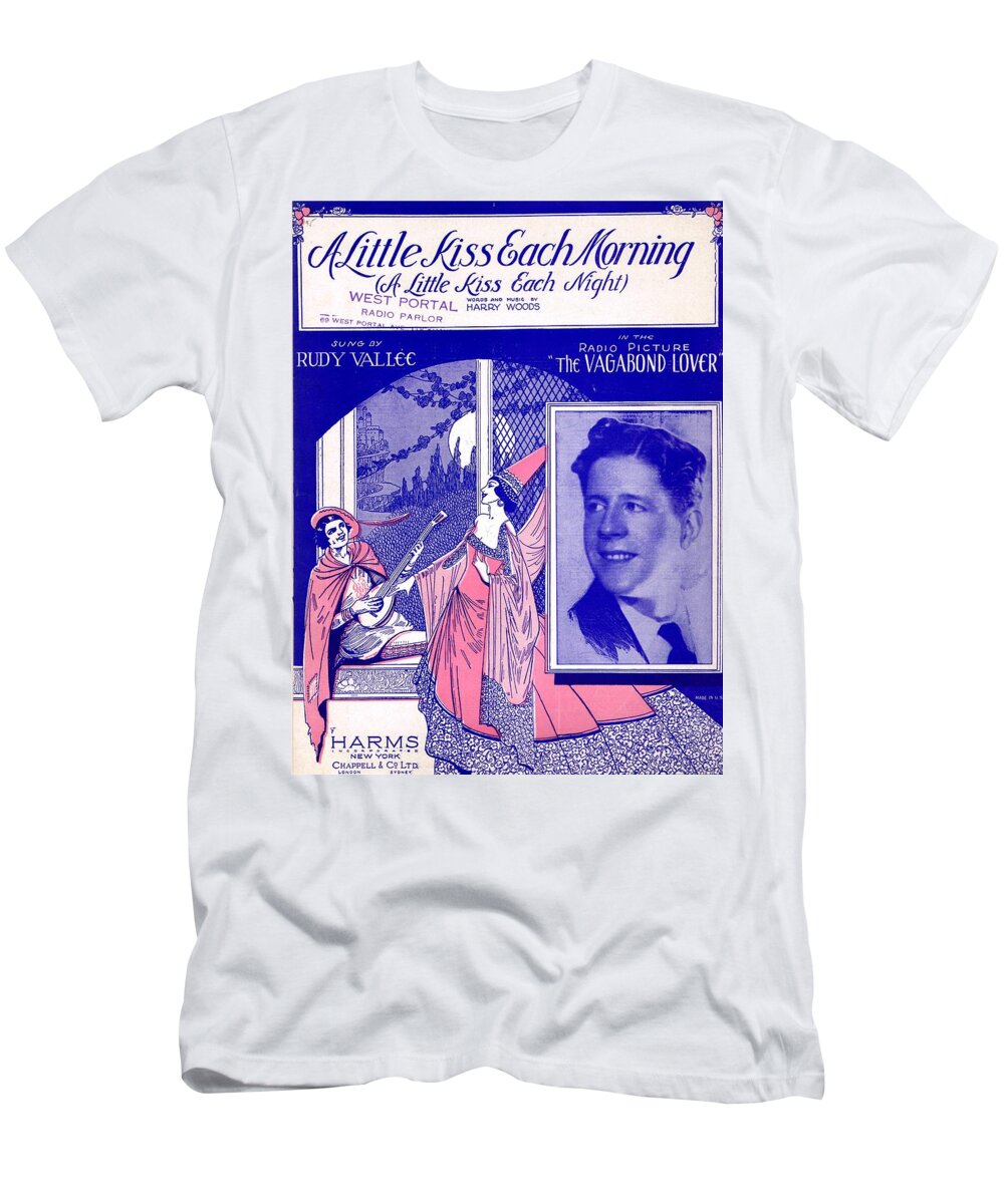 Nostalgia T-Shirt featuring the photograph A Little Kiss Each Morning by Mel Thompson