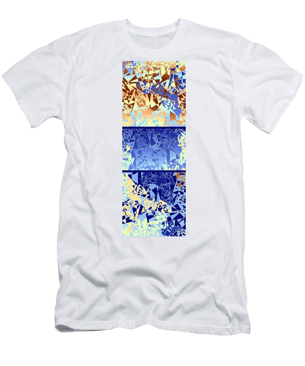  Abstract Fusion T-Shirt featuring the digital art Abstract Fusion 194 by Will Borden