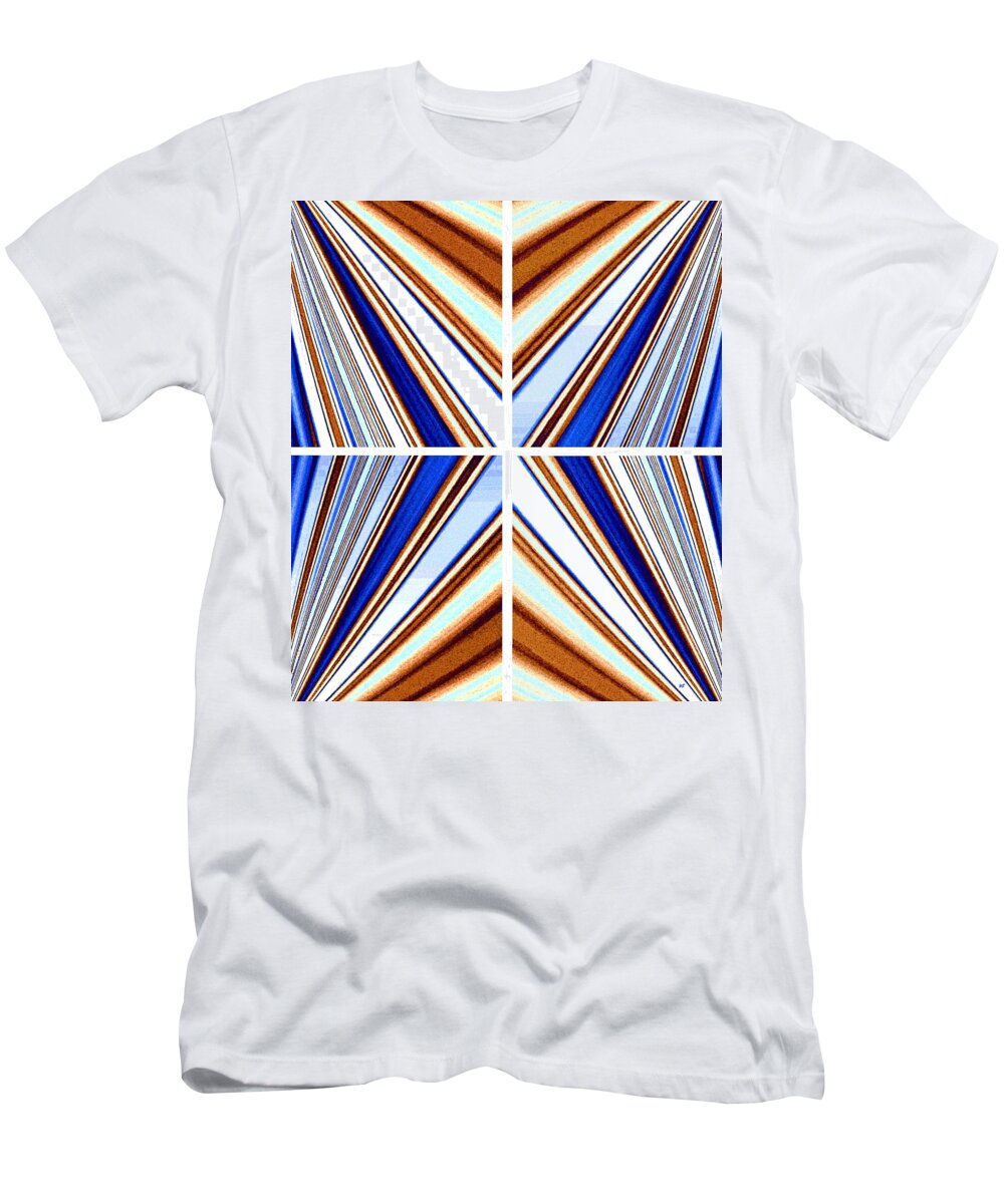 Abstract Fusion 236 T-Shirt featuring the digital art Abstract Fusion 236 by Will Borden