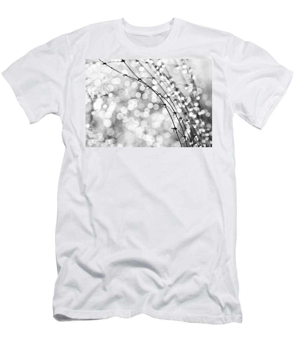 Macro T-Shirt featuring the photograph After The Rain by Theresa Tahara