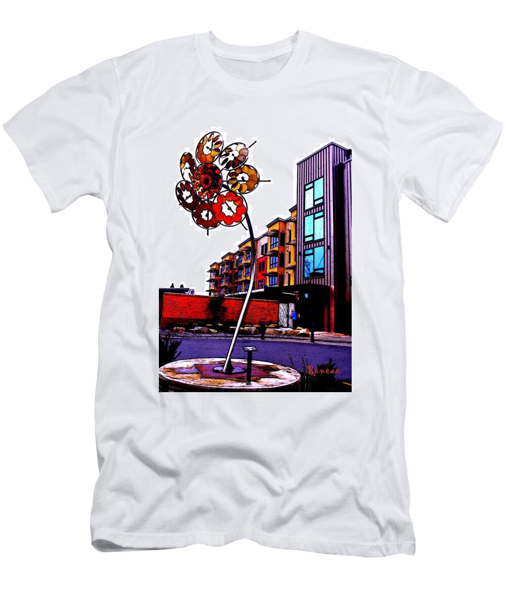 Art T-Shirt featuring the photograph Art On The Ave by A L Sadie Reneau