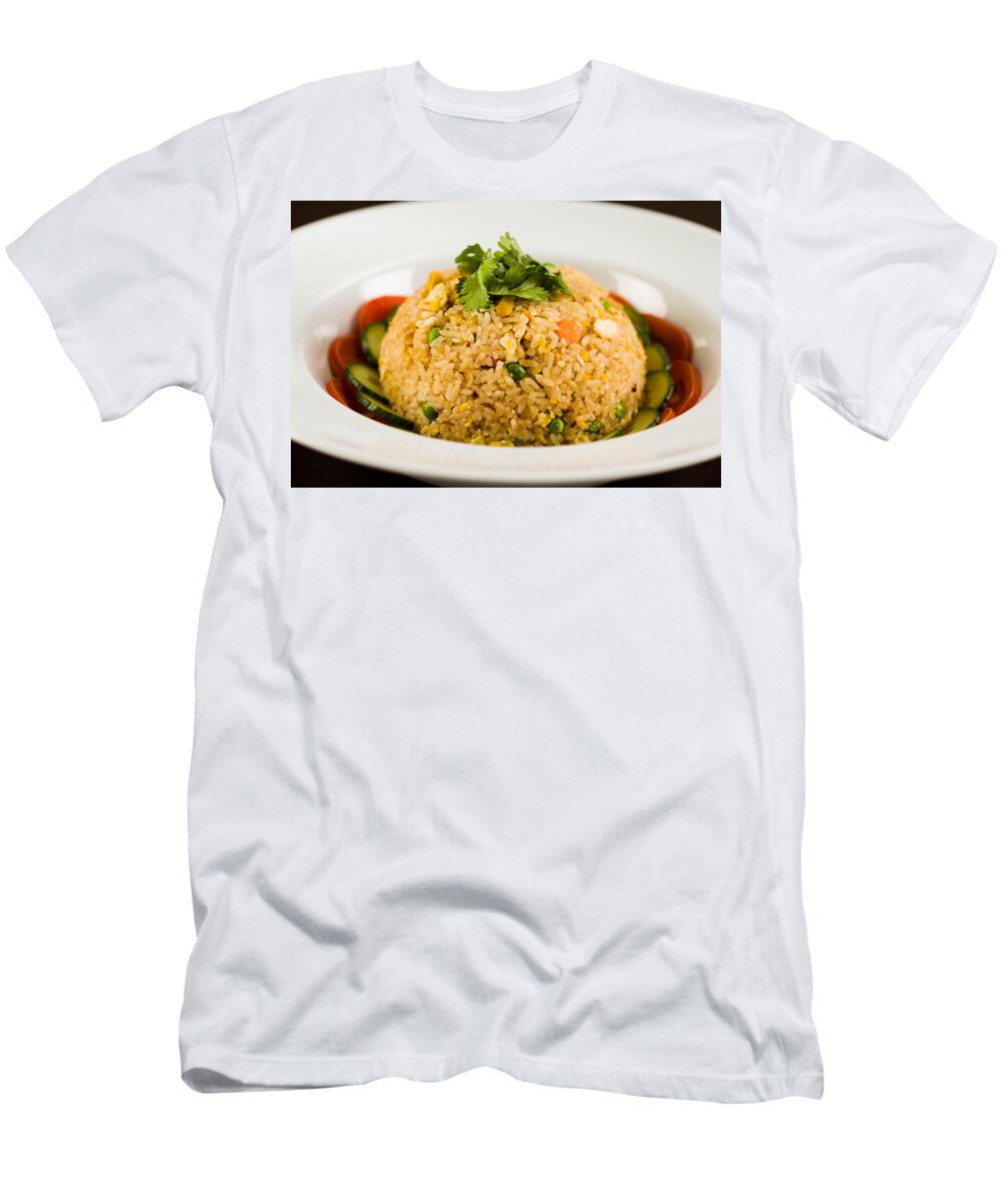 Asian T-Shirt featuring the photograph Asian Fried Rice by Raul Rodriguez