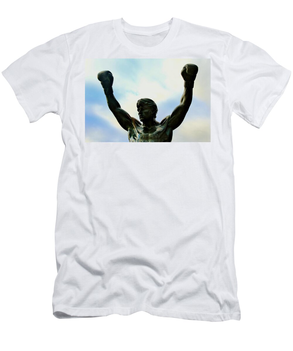Rocky T-Shirt featuring the photograph Balboa by Benjamin Yeager