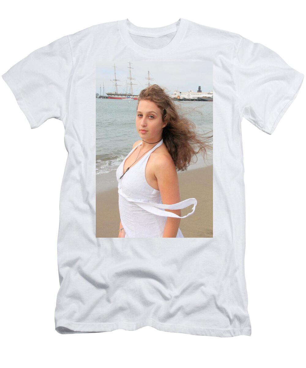 Female T-Shirt featuring the photograph Ballad by Nick David