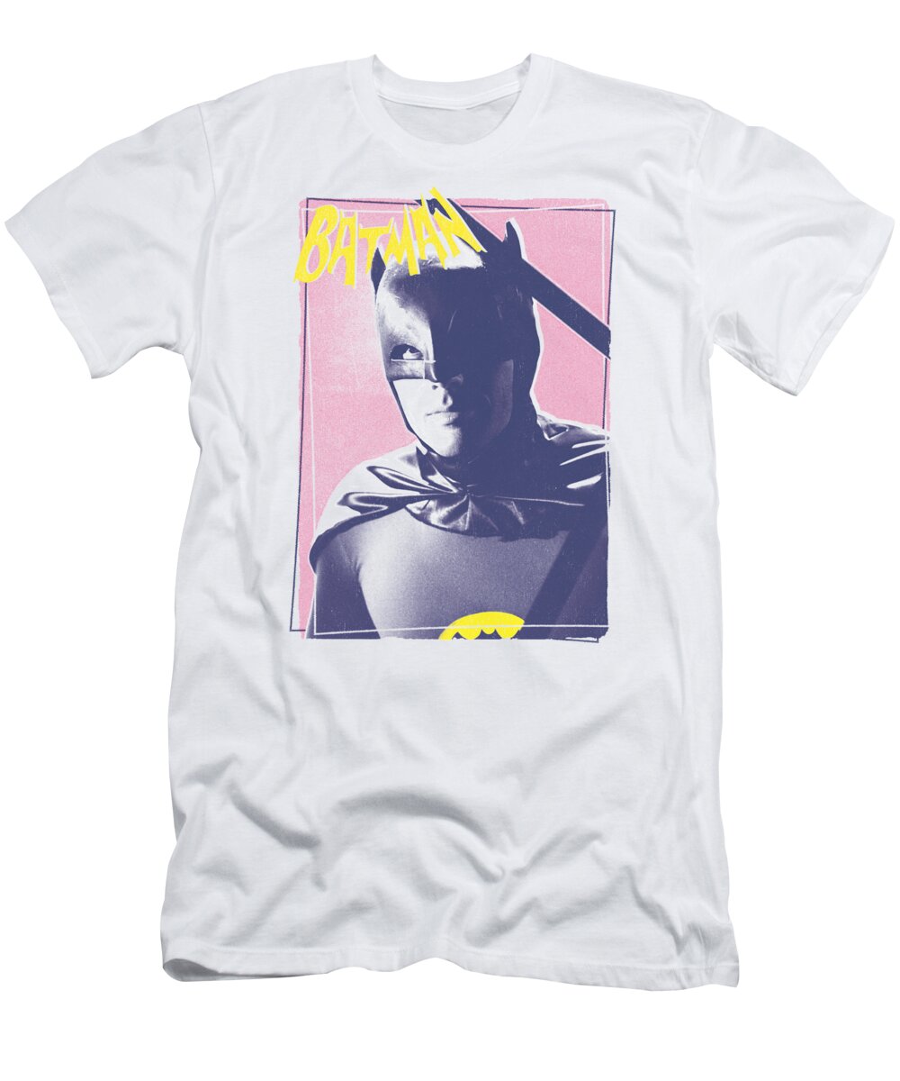 Batman T-Shirt featuring the digital art Batman Classic Tv - Wayne 80's by Brand A