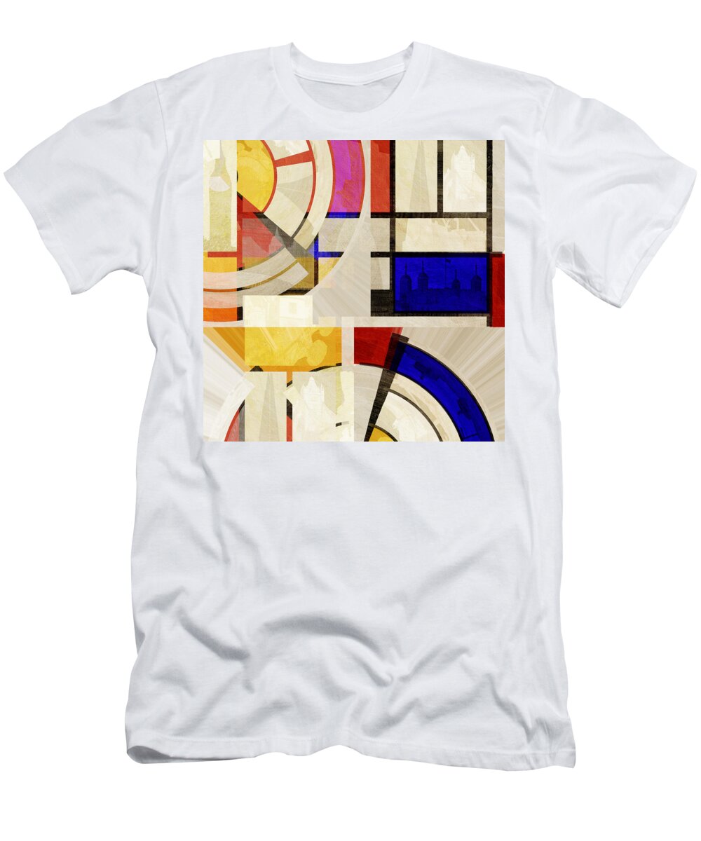 Bauhaus T-Shirt featuring the photograph Bauhaus THREE by BFA Prints