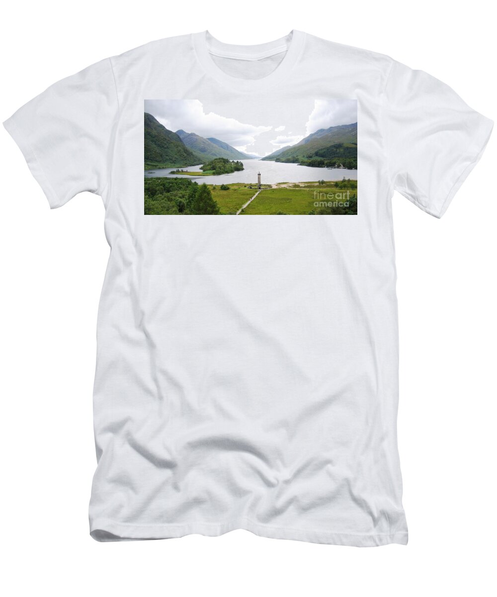 Scottish Highlands T-Shirt featuring the photograph Bonnie Prince Charlie by Denise Railey