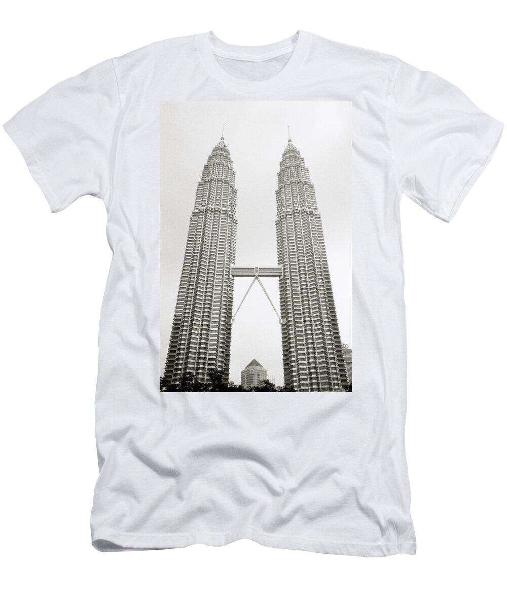 Petronas Towers T-Shirt featuring the photograph Brave New World by Shaun Higson
