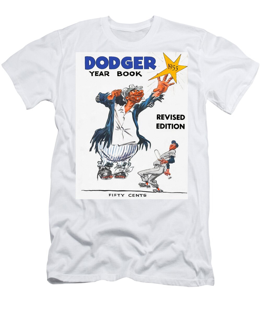 Brooklyn Dodgers 1955 Yearbook T-Shirt by Big 88 Artworks - Fine Art America