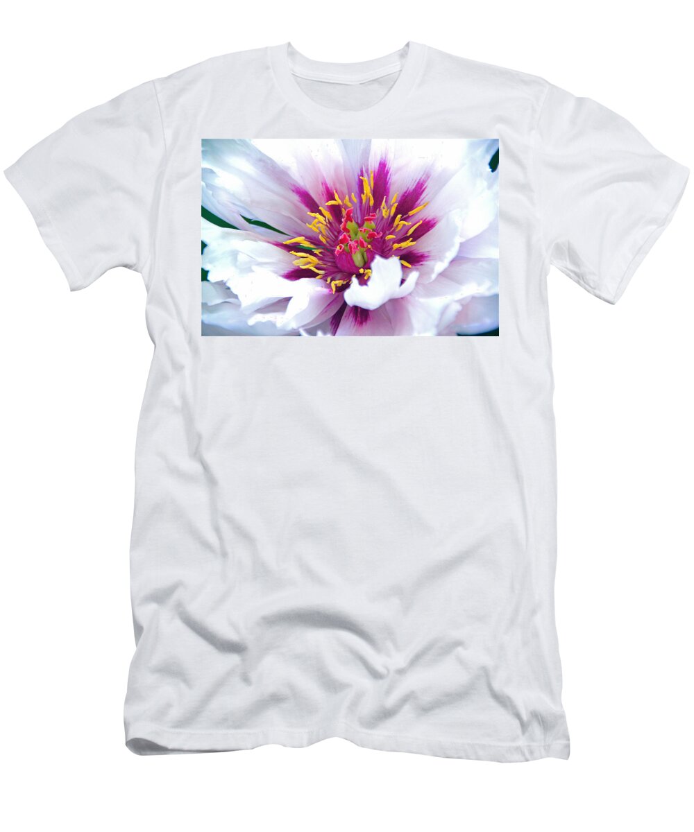 Bursting With Life T-Shirt featuring the photograph Bursting With Life by Byron Varvarigos