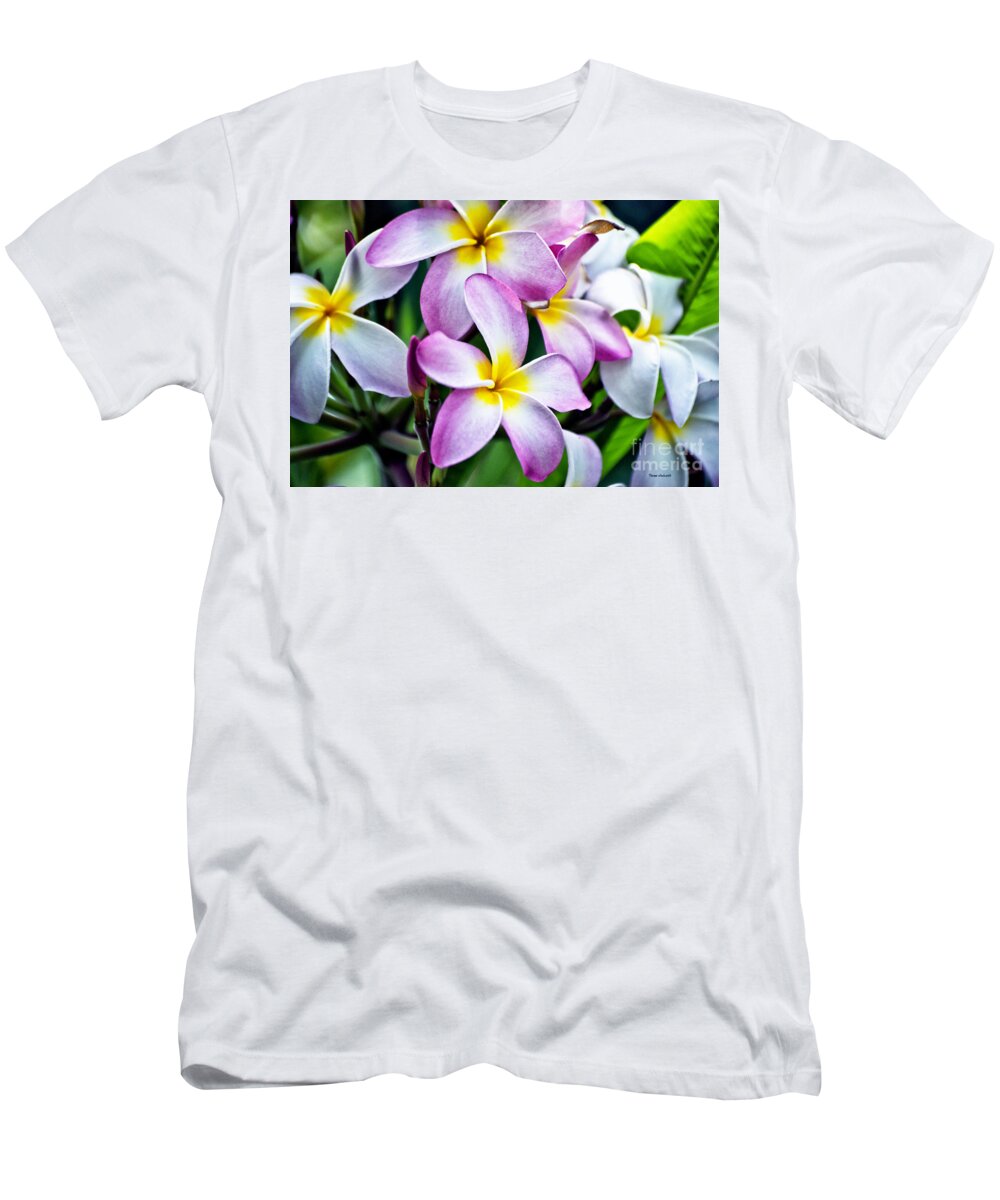 Butterfly Flowers T-Shirt featuring the photograph Butterfly Flowers by Thomas Woolworth
