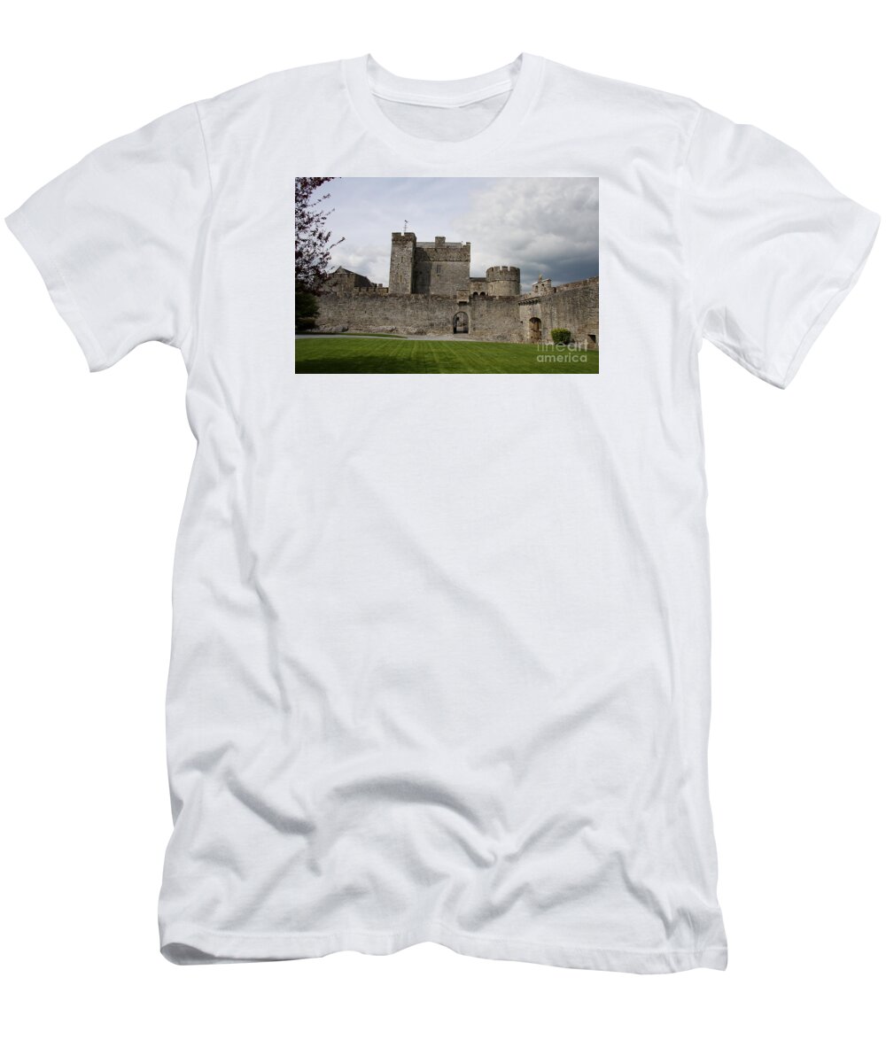 Cahir Castle T-Shirt featuring the photograph Cahir's Castle Second Courtyard by Christiane Schulze Art And Photography