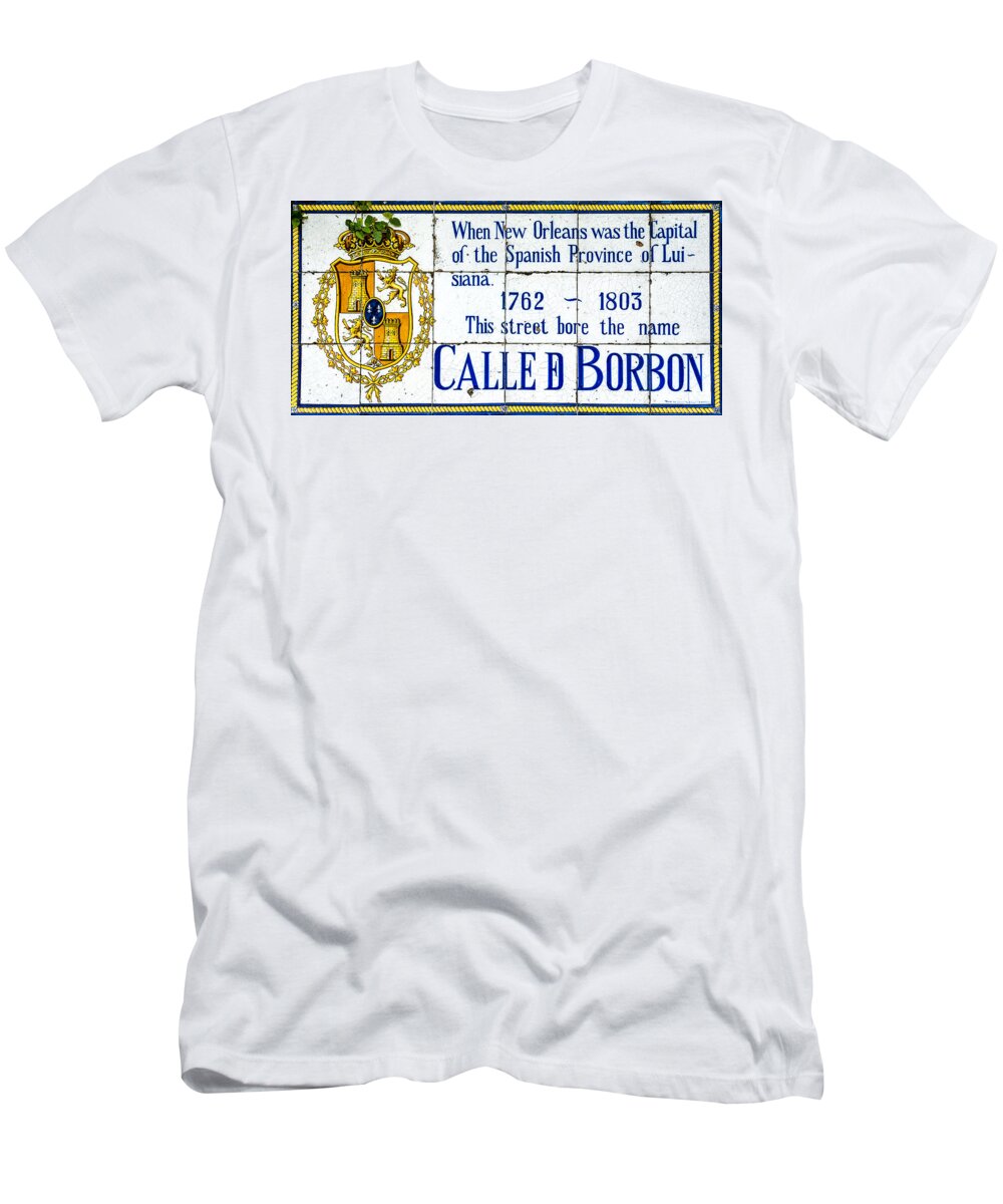 Calle D Borbon T-Shirt featuring the photograph Calle D Borbon by David Morefield
