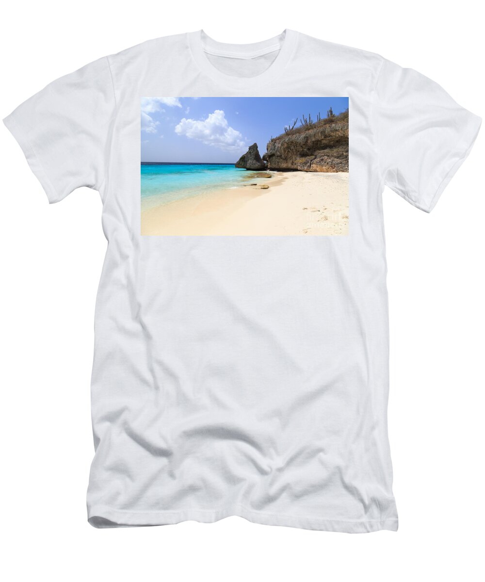 Curacao T-Shirt featuring the photograph Cas Abou by Paul Schultz
