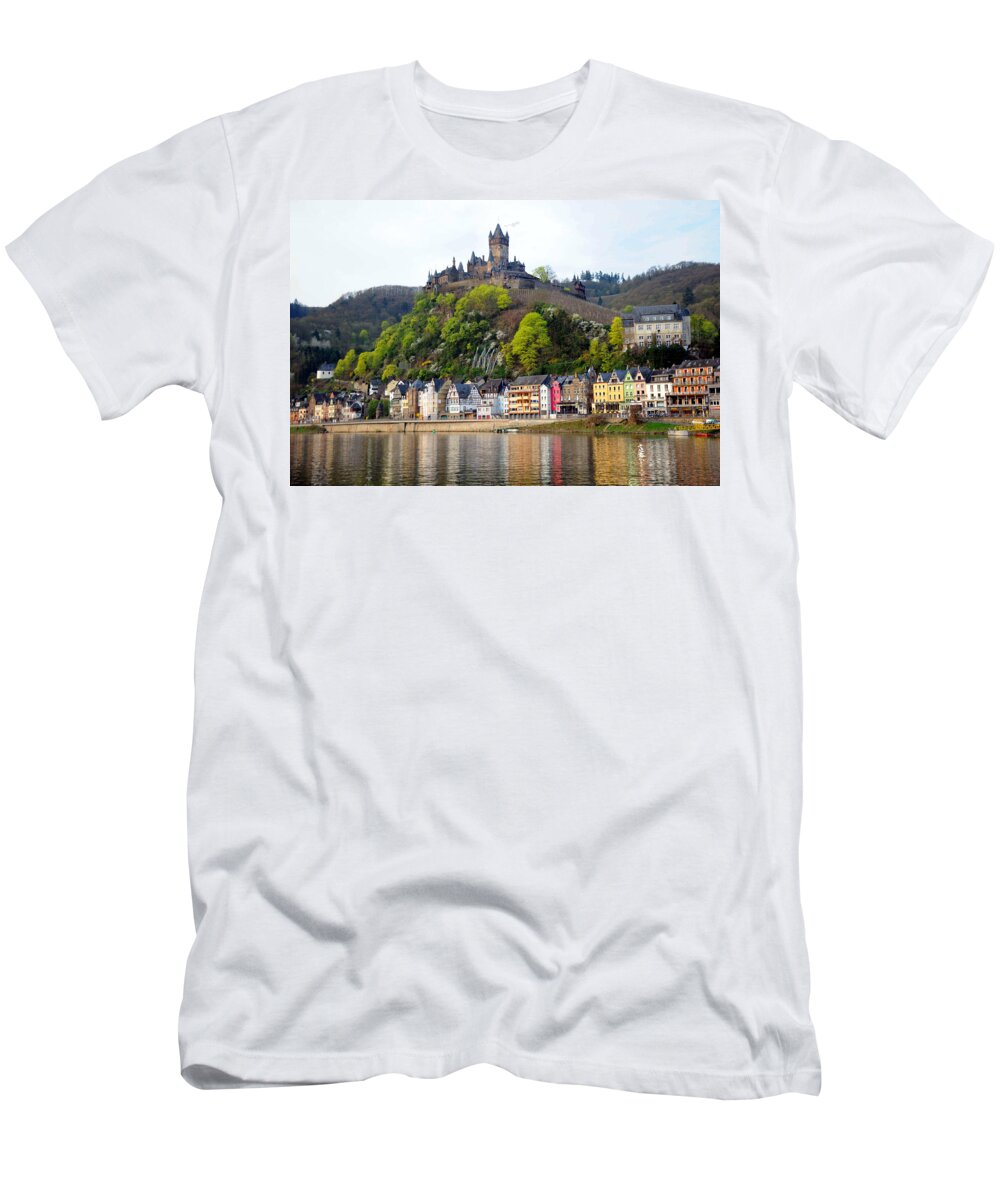 Germany T-Shirt featuring the photograph Castle on Hill by Richard Gehlbach