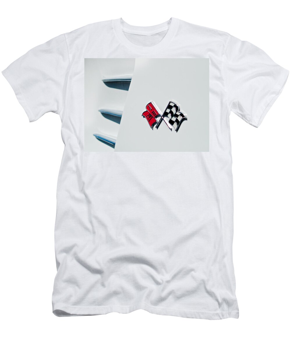 Car T-Shirt featuring the photograph Checkers by Bill Gallagher