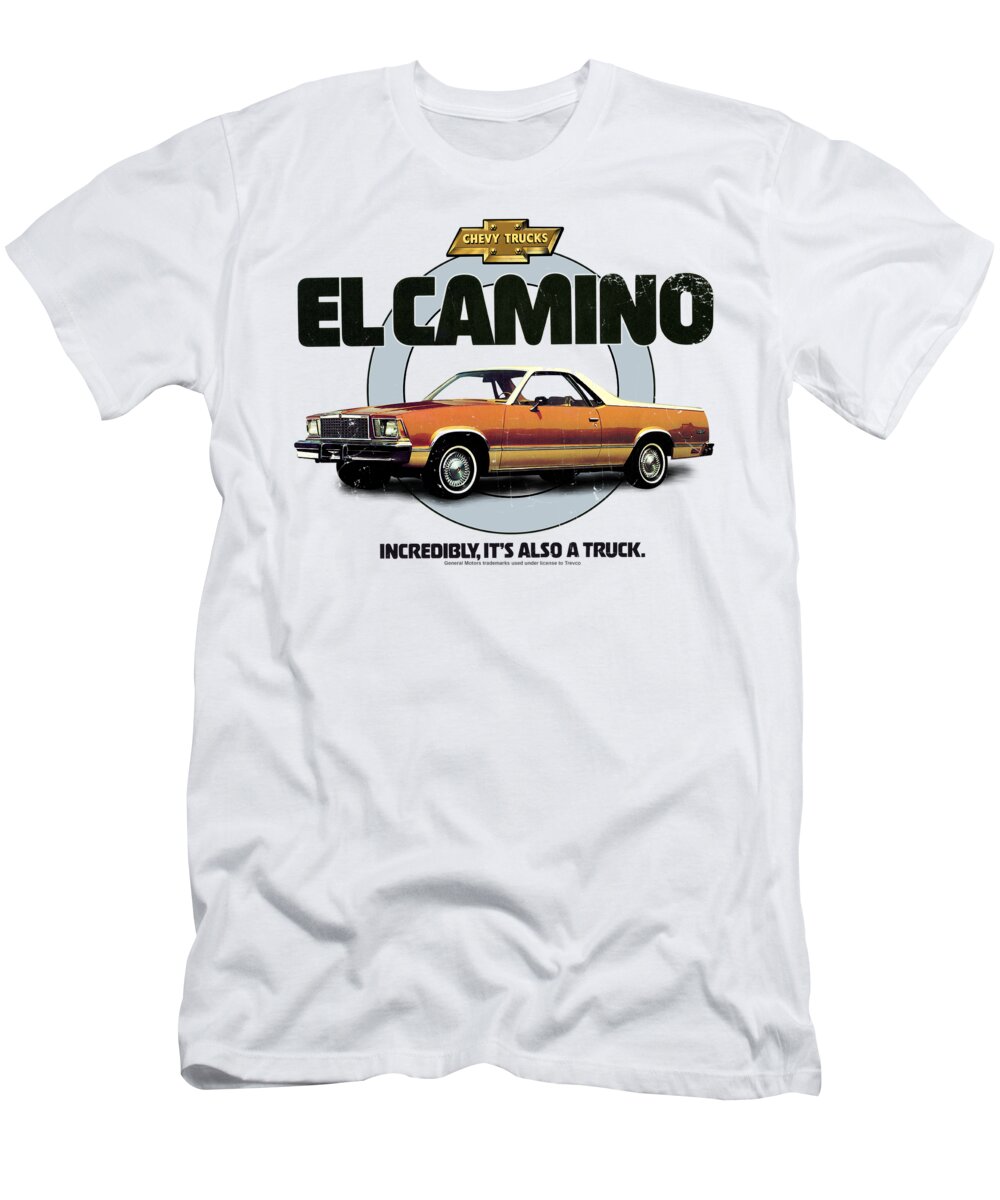  T-Shirt featuring the digital art Chevrolet - Also A Truck by Brand A