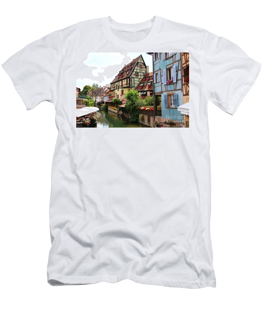 Canal T-Shirt featuring the photograph Colmar 2 by Amanda Mohler