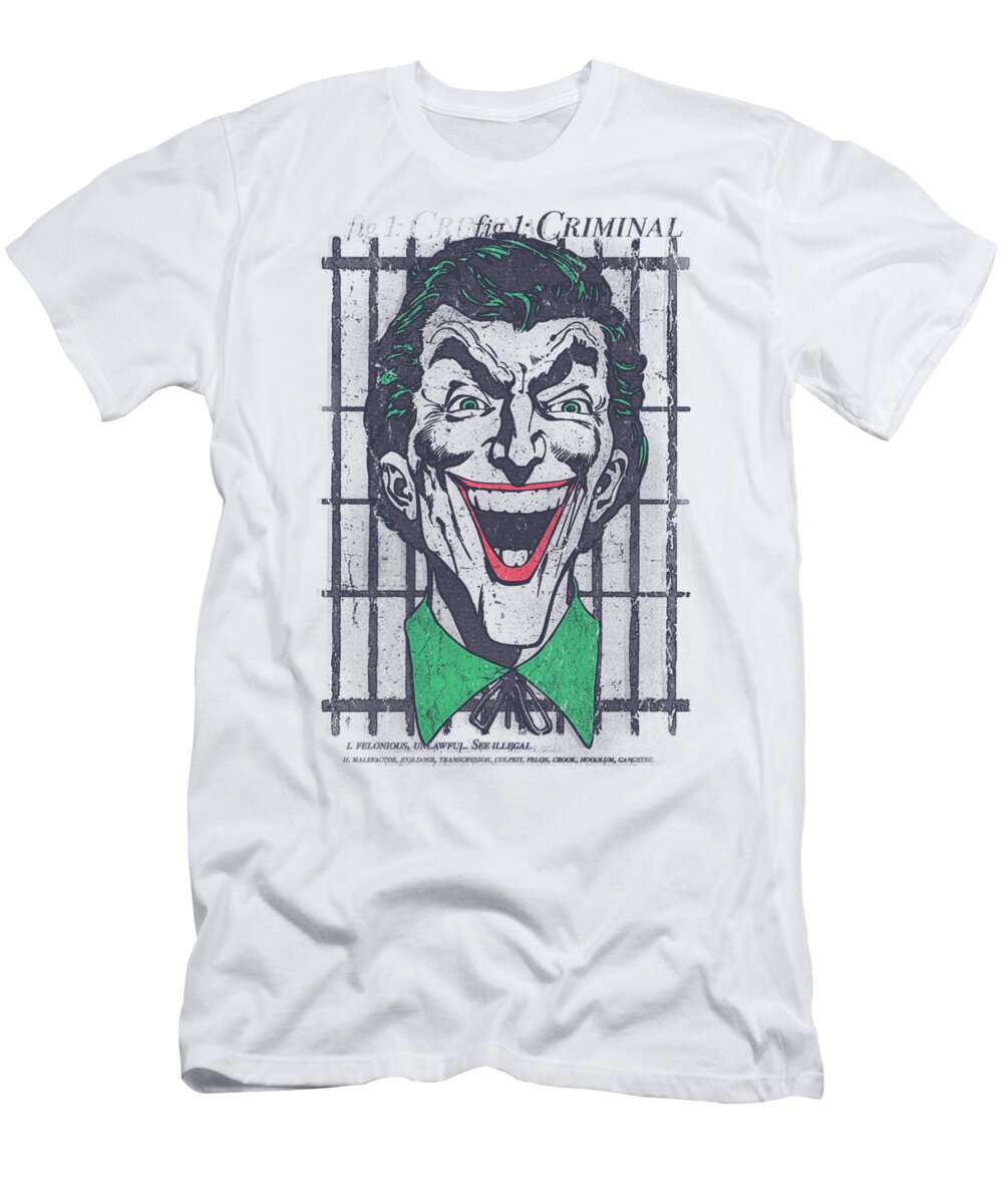  T-Shirt featuring the digital art Dc - Criminal by Brand A
