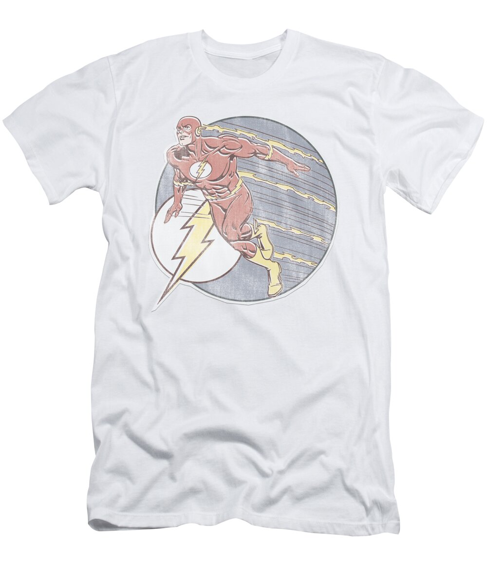  T-Shirt featuring the digital art Dco - Retro Flash Iron On by Brand A