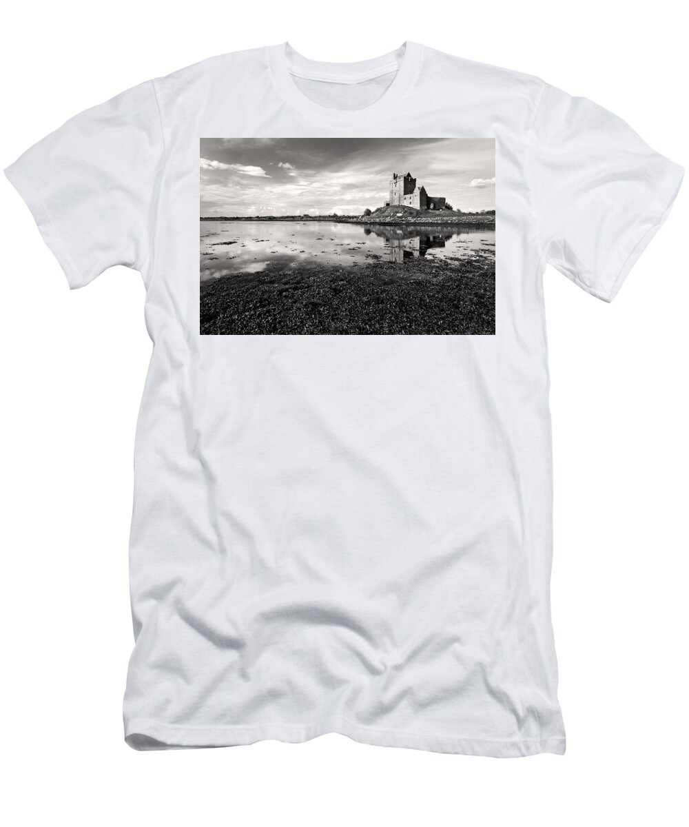 Ireland T-Shirt featuring the photograph Dunguaire Castle Ireland by Pierre Leclerc Photography