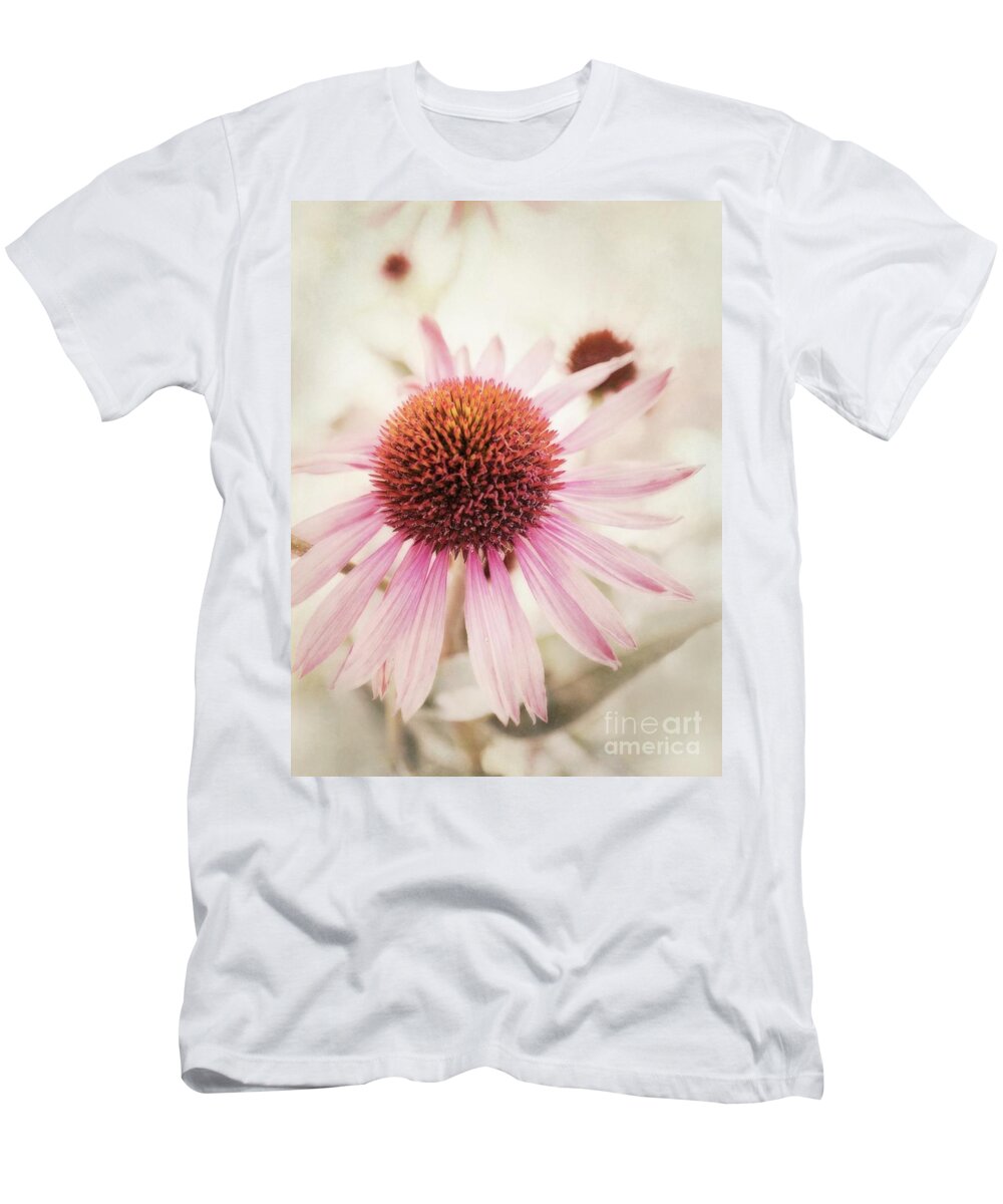 Echinacea Purpurea T-Shirt featuring the photograph Echinacea by Priska Wettstein