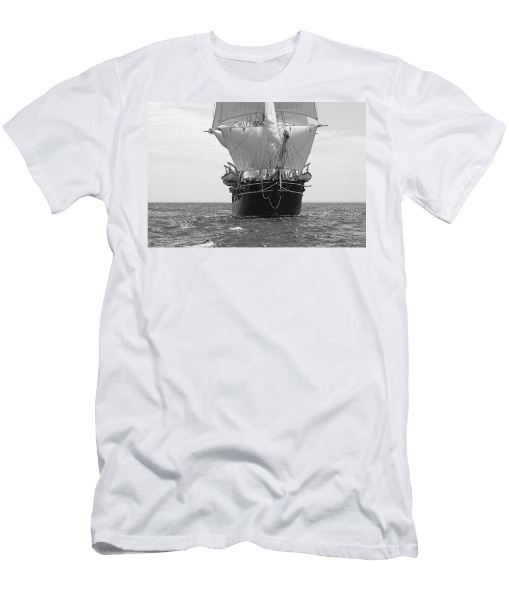 Wind T-Shirt featuring the photograph Fair Wind by Robert DeFosses