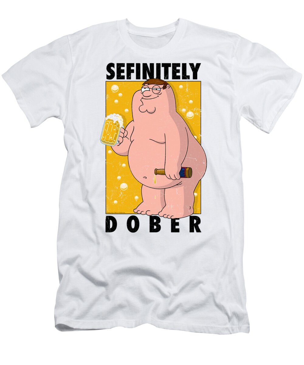  T-Shirt featuring the digital art Family Guy - Dober by Brand A
