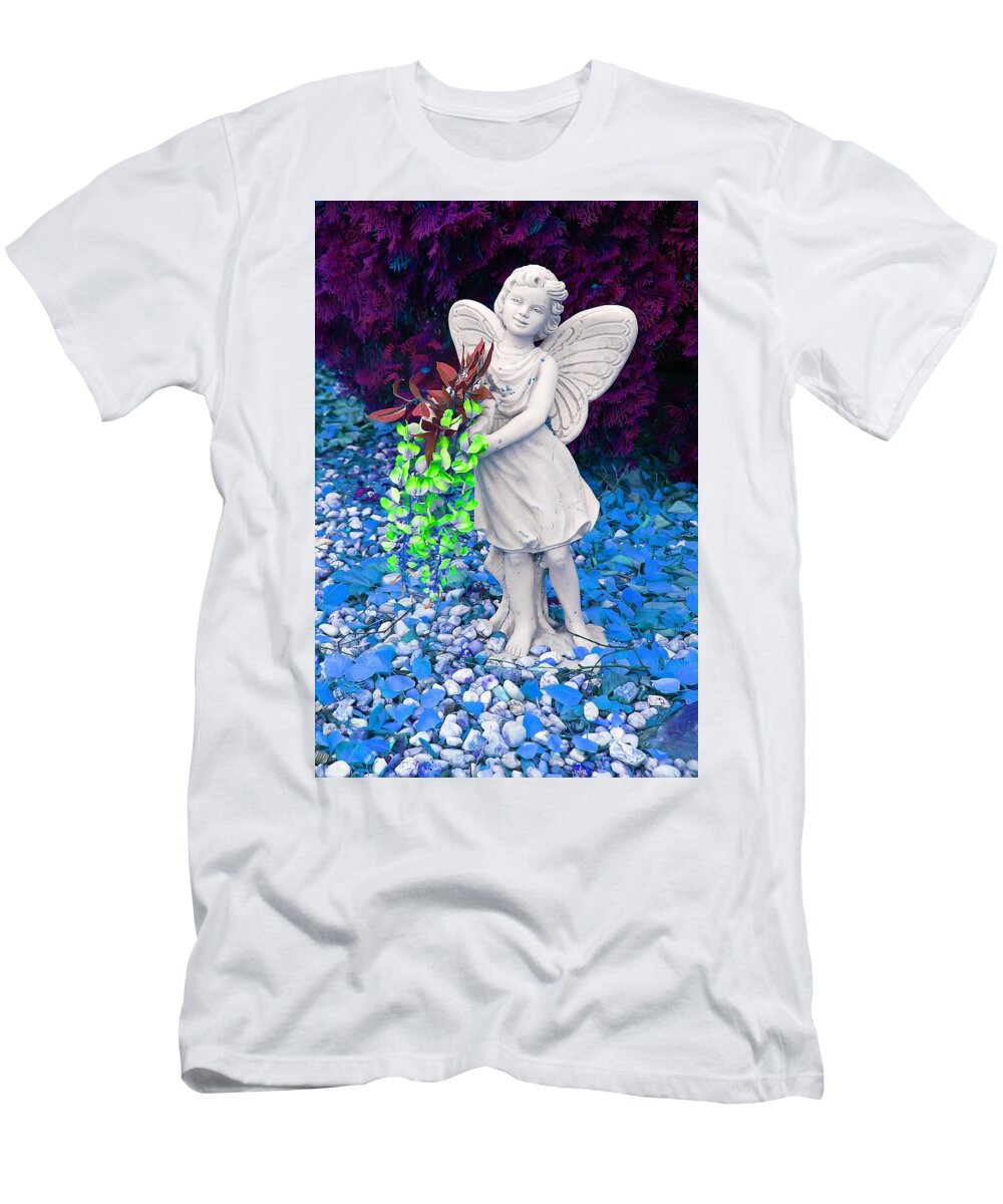 Fairy T-Shirt featuring the photograph Fantasy Fairy by Aimee L Maher ALM GALLERY