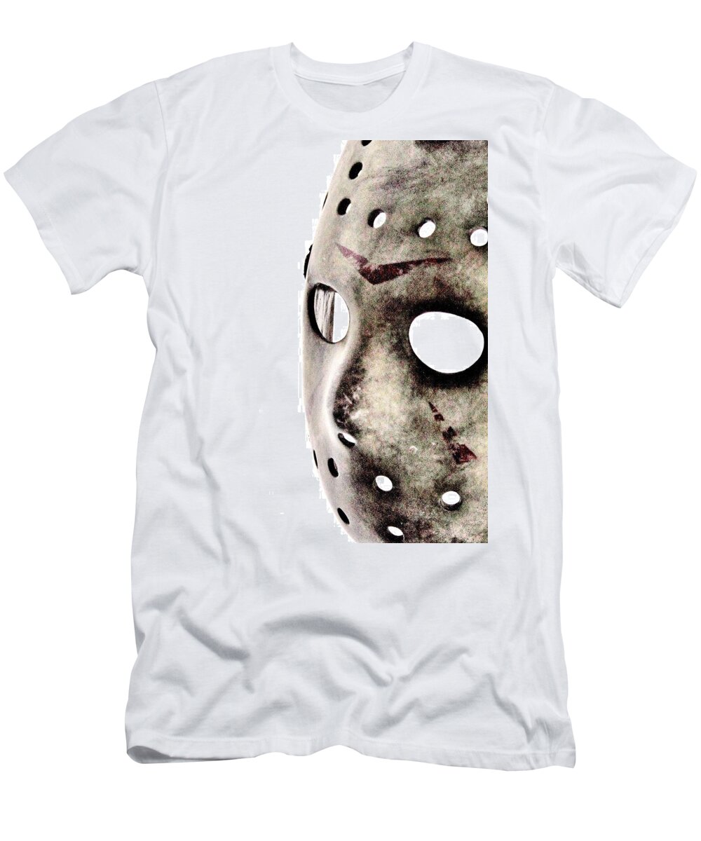 Jason T-Shirt featuring the photograph Friday the 13th by Benjamin Yeager