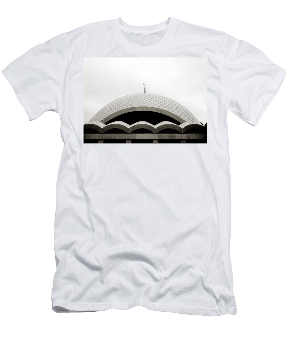 Religion T-Shirt featuring the photograph Futuristic Islamic Dome by Shaun Higson