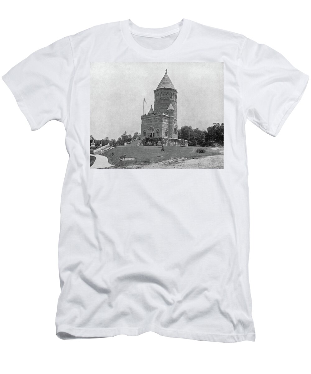 1890 T-Shirt featuring the photograph Garfield Monument, C1890 by Granger