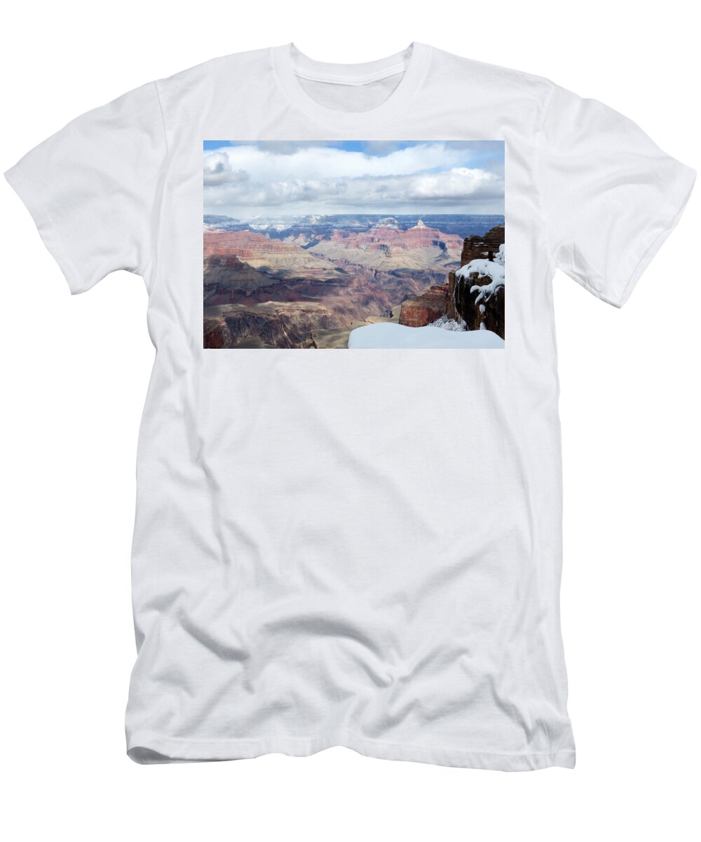 South Rim Grand Canyon T-Shirt featuring the photograph Grand Canyon National Park South Rim by Laurel Powell