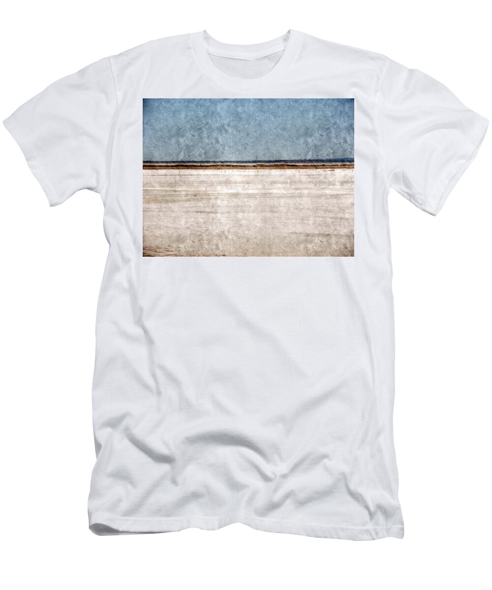 Great Salt Plains T-Shirt featuring the photograph Great Salt Plains by Annie Adkins