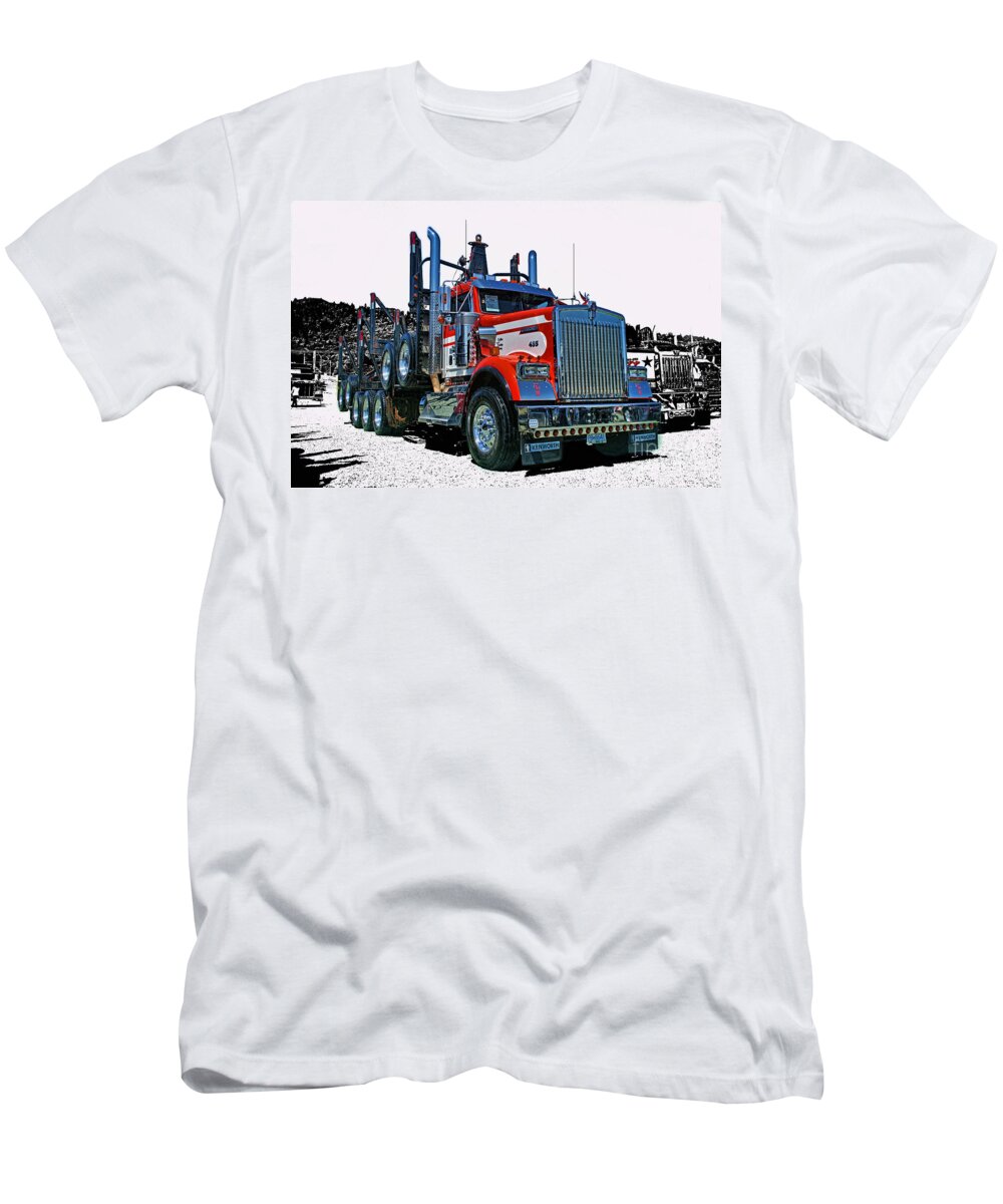 Trucks T-Shirt featuring the photograph Hdrcatr3120-13 by Randy Harris