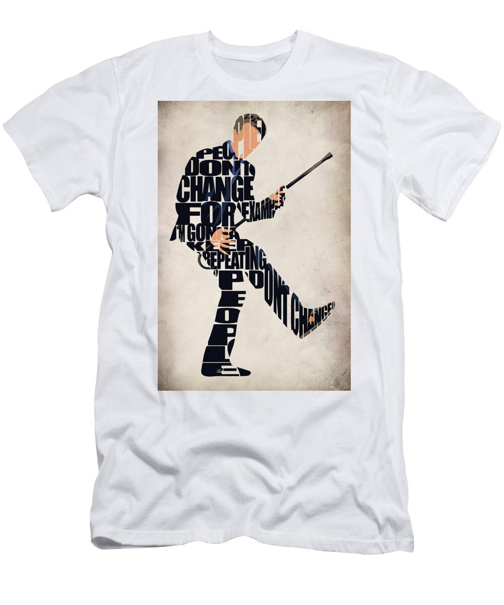 Dr. Gregory House T-Shirt featuring the digital art House MD - Dr. Gregory House by Inspirowl Design
