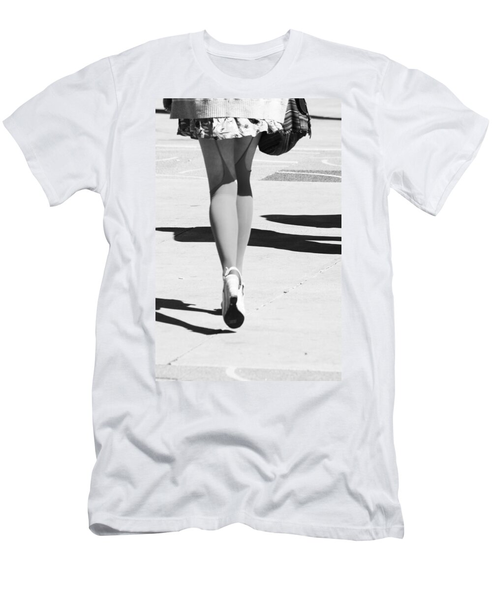  Street Photography T-Shirt featuring the photograph Innocent Release by J C