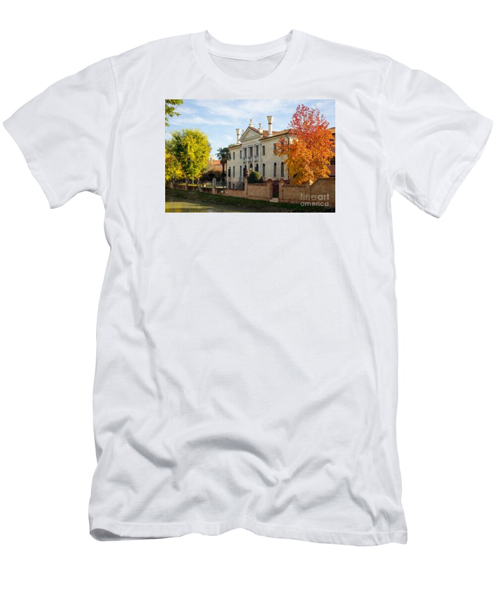 Italian Villa T-Shirt featuring the photograph Italian Villa by Prints of Italy